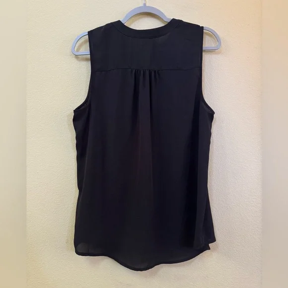 Wet Seal Sheer Sleeveless Button Down Top - Picture 7 of 7